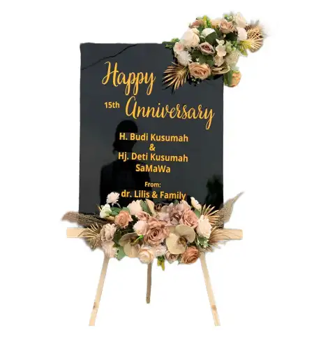 Papan Bunga Akrilik Indragiri